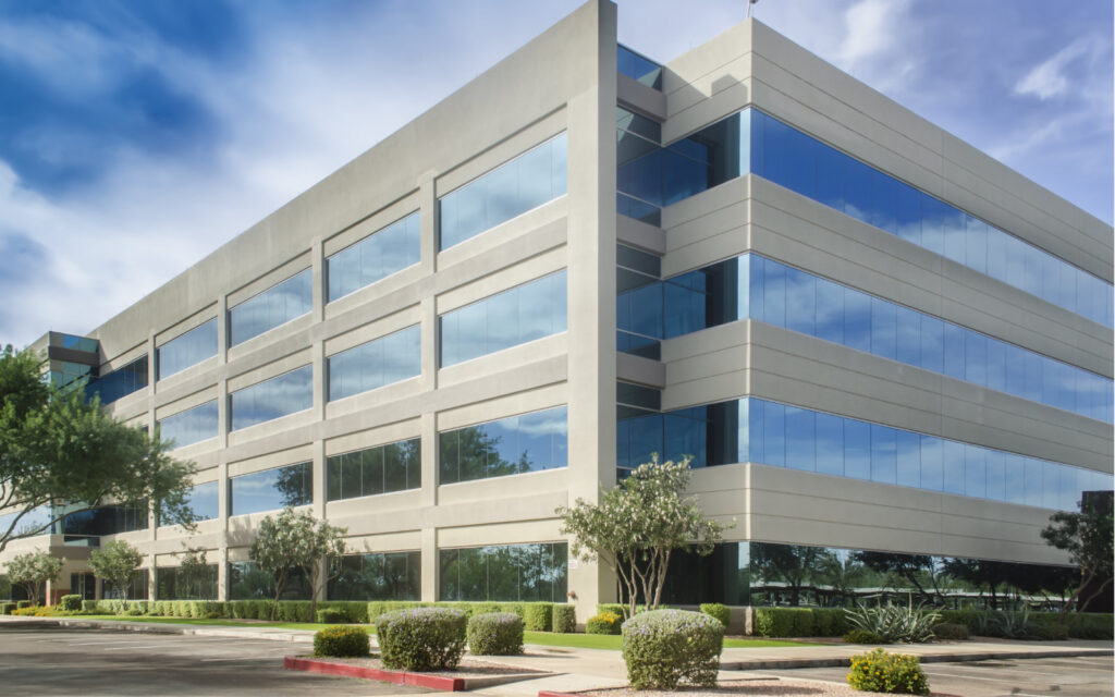Exterior of an Office Building