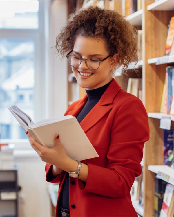 Woman working in office