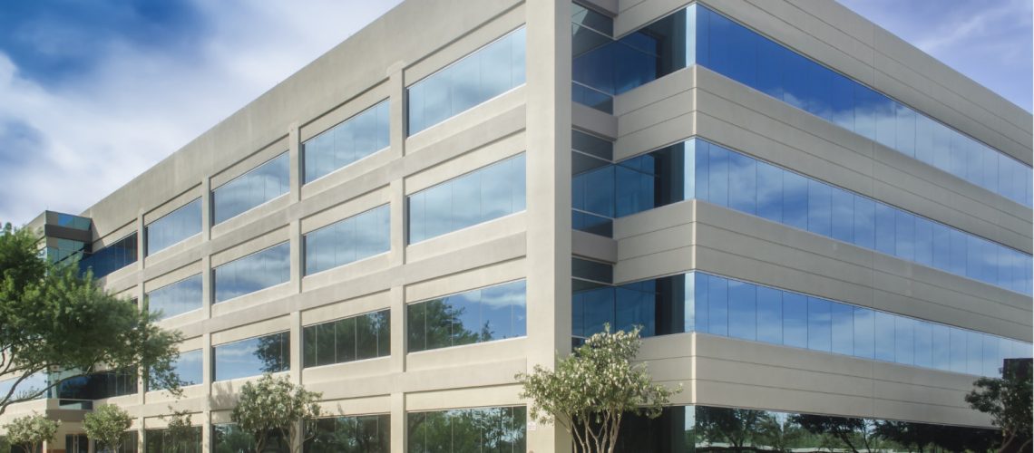 Exterior of an Office Building